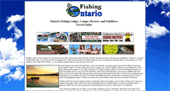 Desktop Screenshot of fishingontario.com